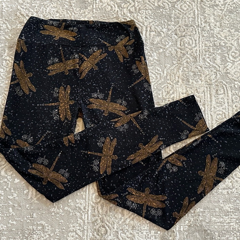 LuLaRoe Leggings Dragonflies